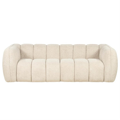 Sofa 3 zits bank Cubetto By-Boo - Nox stof taupe kleur