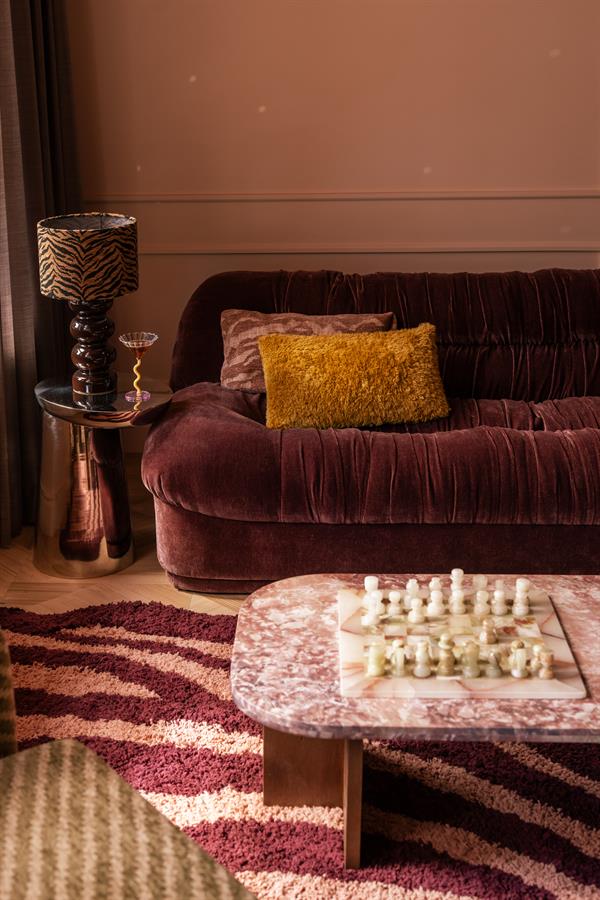 The Home Style Club x By-Boo bijzet tafel Muse - Chrome