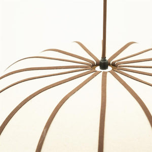 Hang lamp Cocoon 2 By-Boo (IJzer, leer & linnen)