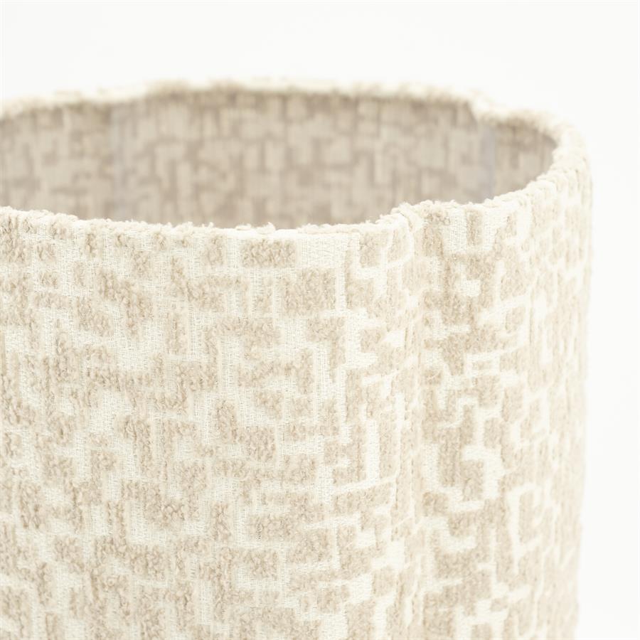 Tafellamp Lampi By-Boo - Taupe stof