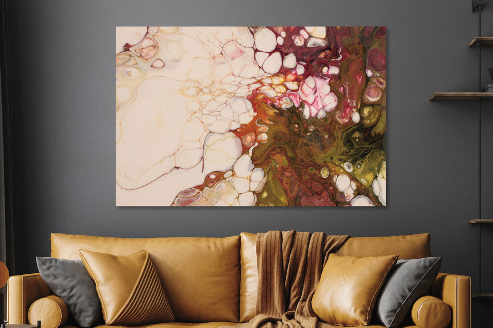 Glasschilderij Colorful 160x110cm