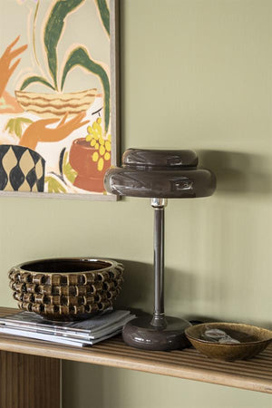 Tafellamp Pomm By-Boo - Donker bruin