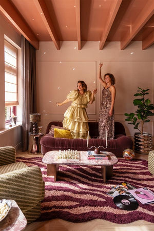 The Home Style Club x By-Boo Salontafel Haussmann Roze marmer