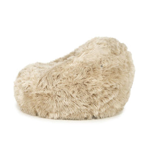 Opblaasbare knuffel fauteuil/zitzak Snuzzle By-Boo - Taupe