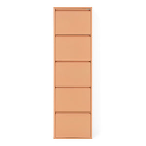 Spinder Billy schoenenkast 5 kleps  - leverbaar in 4 kleuren