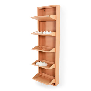 Spinder Billy schoenenkast 5 kleps  - leverbaar in 4 kleuren