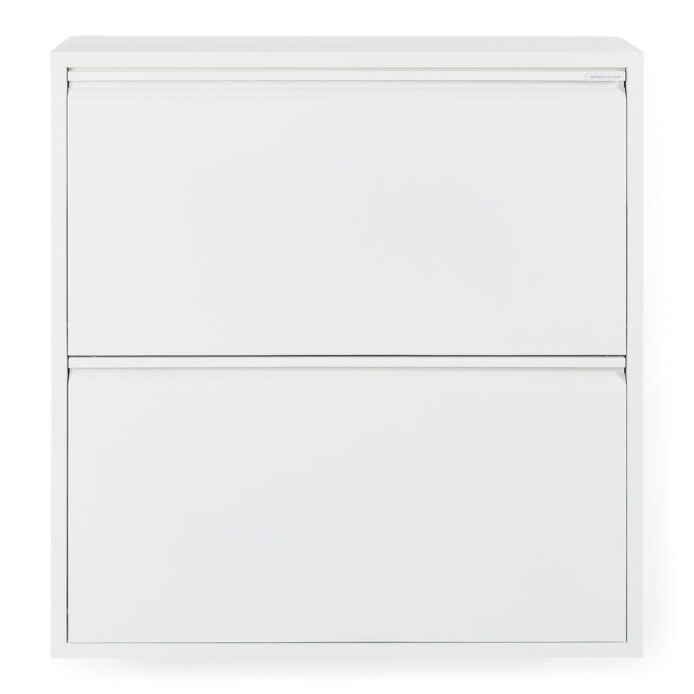 Spinder Billy schoenenkast 2 kleps - wit