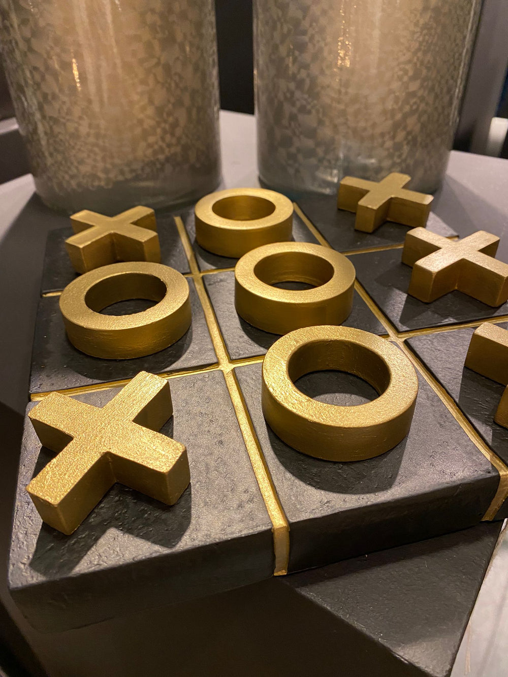 boter, kaas & eieren bord - zwartgoud (Magazijn sale)