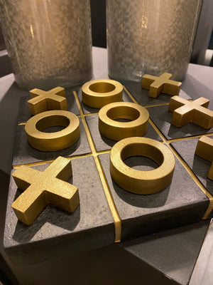 boter, kaas & eieren bord - zwartgoud (Magazijn sale)