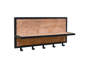 Kapstok Brix Caro - mangohout (Magazijn sale)