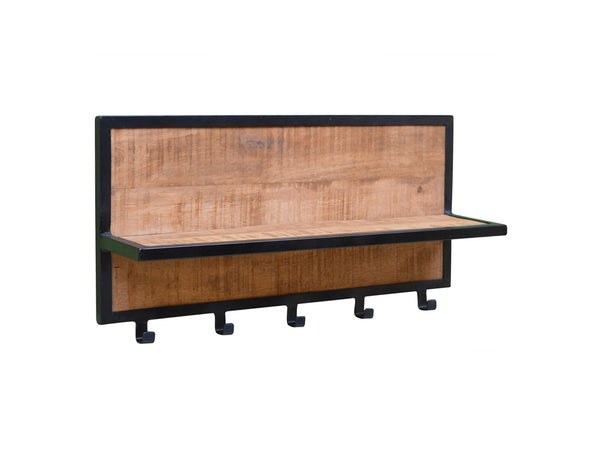 Kapstok Brix Caro - mangohout (Magazijn sale)