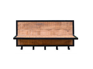 Kapstok Brix Caro - mangohout (Magazijn sale)