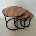 Livingfurn Lifestyle Carmen Set of 3 (Magazijn sale)