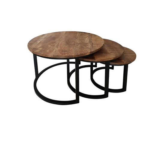 Livingfurn Lifestyle Carmen Set of 3 (Magazijn sale)