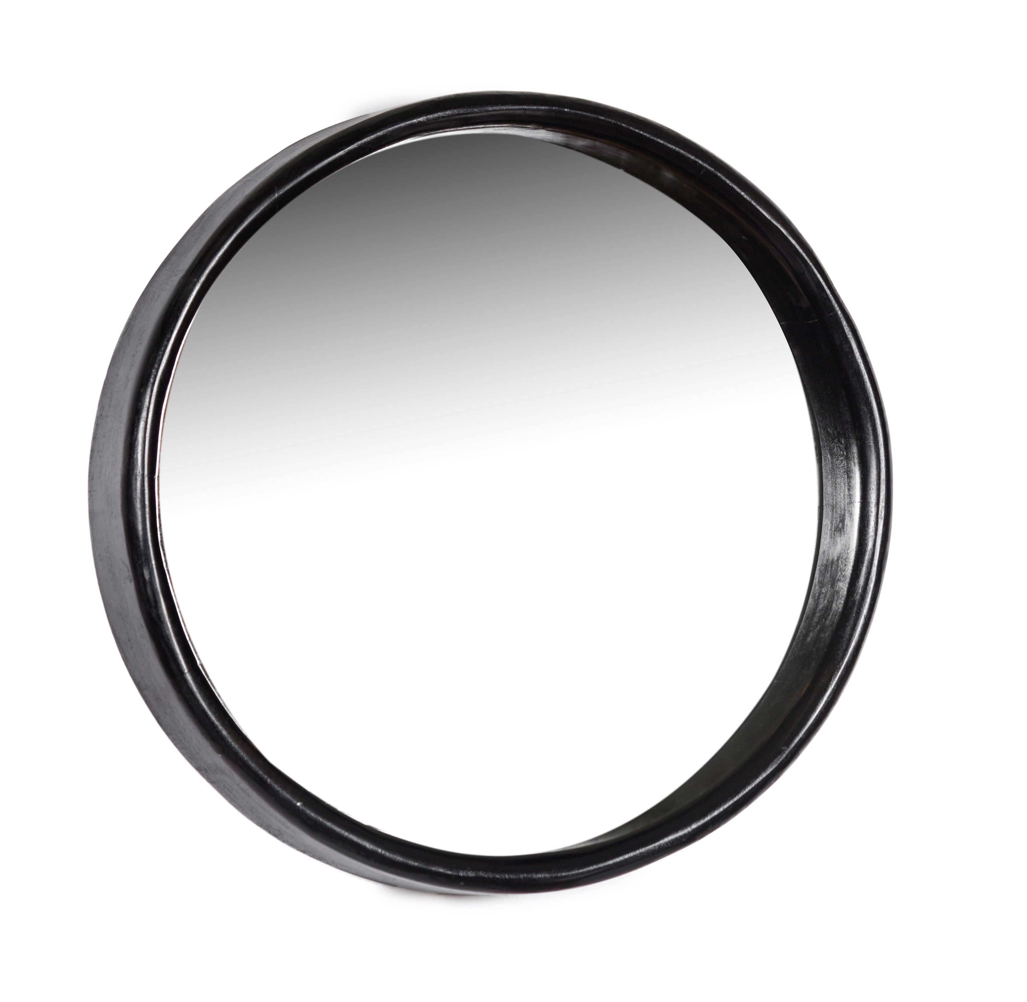 Spiegel Brix Demy Black rond 80cm