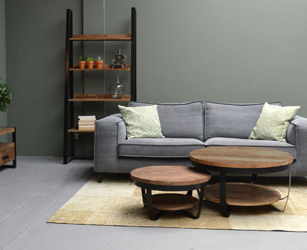 Salontafel Brix Mark mango rond  85 cm