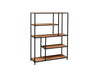 Boekenkast Brix Flow 105 cm - mango hout