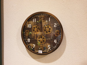 Radarklok "Bastin" messing Ø 46 cm