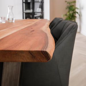 Eetkamertafel acacia hout - leverbaar in 2 afmetingen