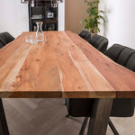Eetkamertafel acacia hout - leverbaar in 2 afmetingen