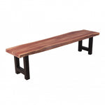 Idéco design eetkamerbank boomstam 190cm