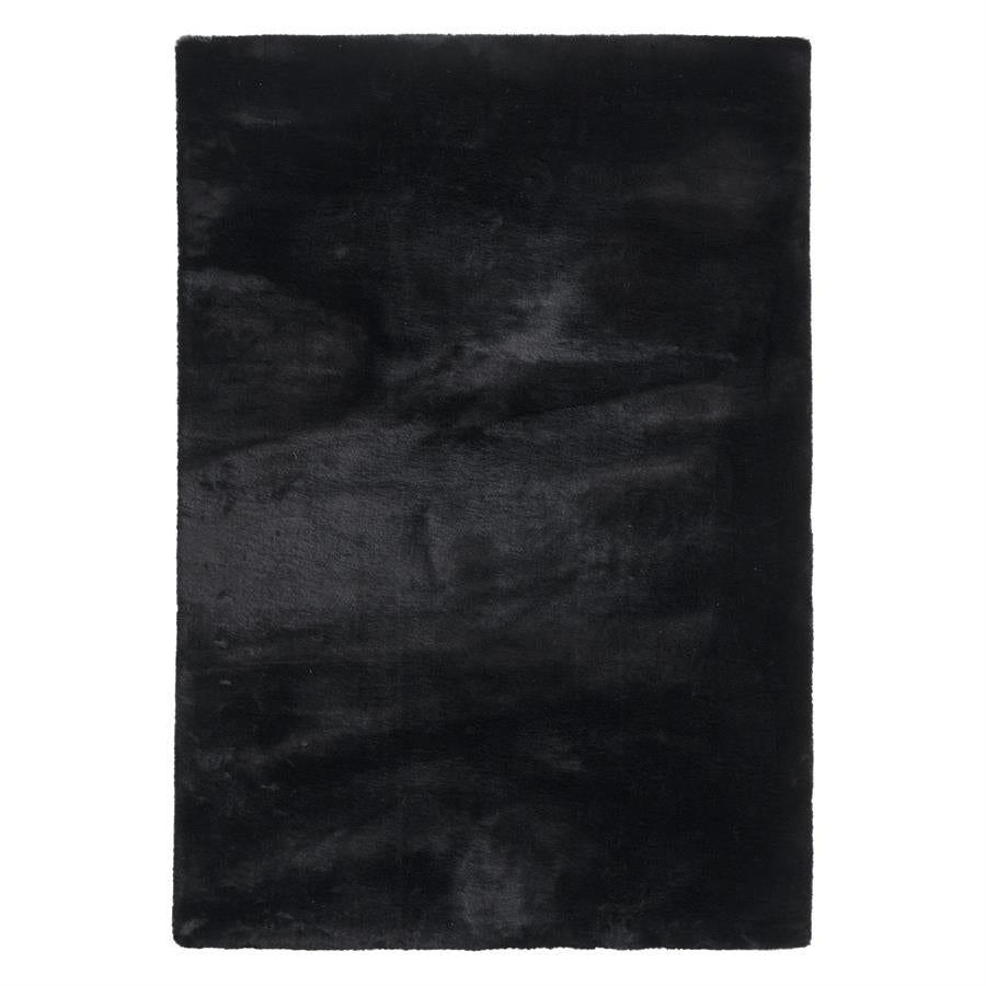 By-Boo Vloerkleed Zena 200x290 cm - black