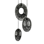 By-Boo hanglamp Ovo cluster round - black