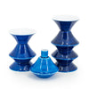 By-Boo kandelaar Yack - blauw (set of 3)