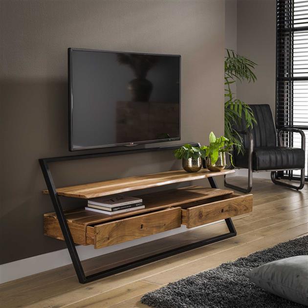 TV-meubel Lean 2 lades 140 cm