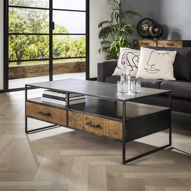 Salontafel blend - 2 lades