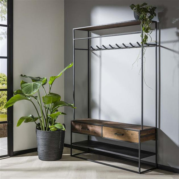 Garderobemeubel Blend - 2 lades