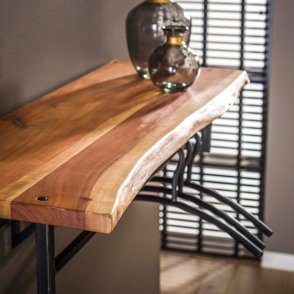 Kapstok edge 6 haken hoedenplank