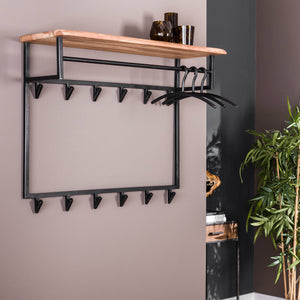 Kapstok edge hoog 12 haken