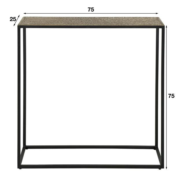 Haltafel iron metallic - 75 cm