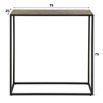 Haltafel iron metallic - 75 cm
