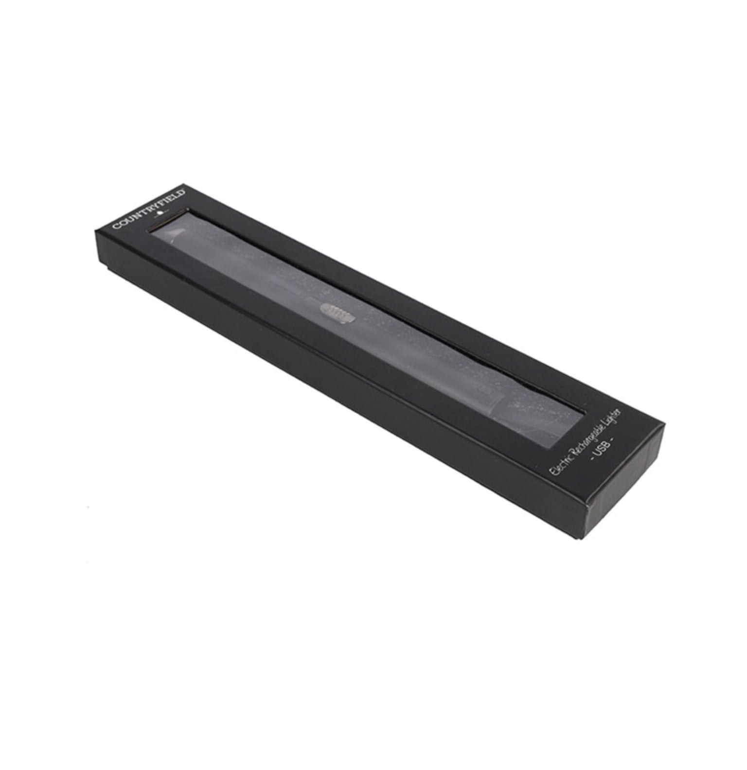 Electrische aansteker USB oplaadbaar Countryfield - Zwart   (gasloos)