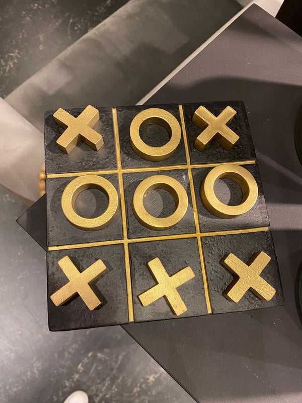 boter, kaas & eieren bord - zwartgoud (Magazijn sale)