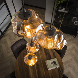 Hanglamp Cloud rond - oud zilver