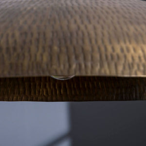 Hanglamp metaal Ø90 cm - brons antiek