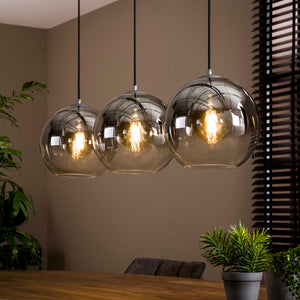 Hanglamp 3L bubble shaded
