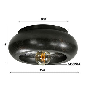 Plafondlamp sky rond - Ø42 cm