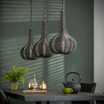 Hanglamp 3L wire kegel