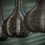 Hanglamp 3L wire kegel