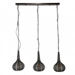 Hanglamp 3L wire kegel