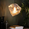 Magazijn uitverkoop Hanglamp 1L rock clear
