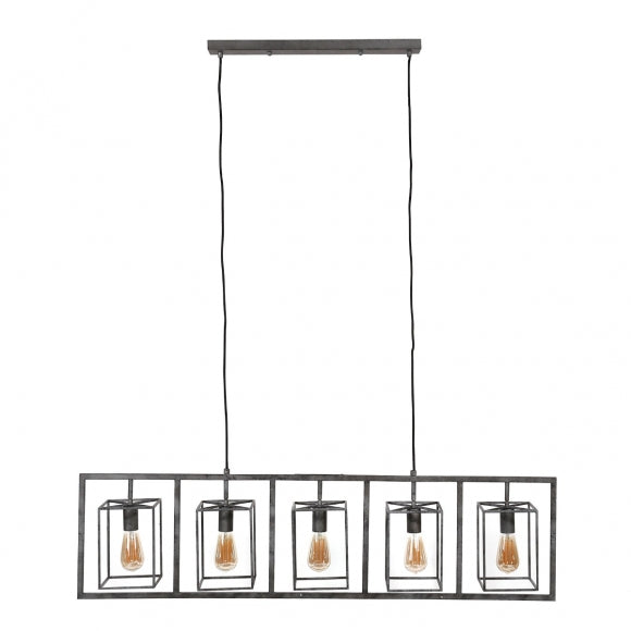 Hanglamp 5L cubic tower