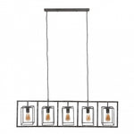 Hanglamp 5L cubic tower