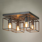 Plafondlamp Cubic - 4 lichts