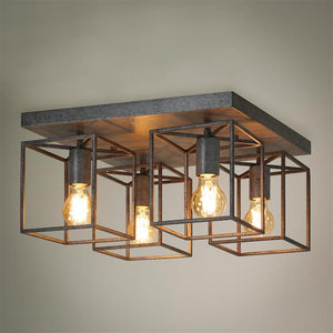 Plafondlamp Cubic - 4 lichts