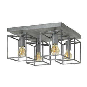 Plafondlamp Cubic - 4 lichts